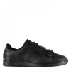 Lonsdale Leyton Trainers Juniors Black/Black 3 (35.5)