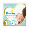 Plienky Pampers Premium Care Veľkosť 1 78 ks