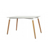 TRENDIE Jedálenský stôl SCANDI 120x80 biely