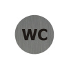 Piktogram 7,5 cm - WC