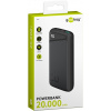 Powerbanka Goobay 20000 mAh čierna