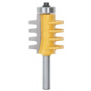 Stopková drážkovacia fréza s ložiskom do dreva 4x38,1 mm, stopka 8 mm, GEKO