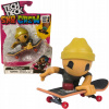 Tech Deck SK8 Crew fingerboard s figúrkou žlutá čepice