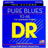 DR Strings PHR 10 Pure Blues Nickel Medium Electric Guitar Strings