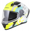 Integrálna helma Orbit Track, CASSIDA (biela, žltá fluo, tyrkysová, čierna)