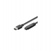 PremiumCord FireWire 800 kábel, 1,8 m, 9pin-6pin (kfib96-2)