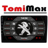 TomiMax Peugeot, Citroen Android 14 autorádio s WIFI, GPS, USB, BT HW výbava: 2K 2000x1200px !!!AKCIA!!! 8 Core 4GB+64GB LOW - iba displej A