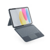 Epico Klávesnica s puzdrom Apple iPad 10.9 2022 čeština/sivá 73711101300008