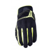 Rukavice na motorku FIVE RS3 Čierno Fluo Žlté XL