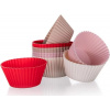 Banquet sada silikónových košíčkov Culinaria Red 6cm 12 ks