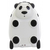 Detský kufor na diaľkové ovládanie s mikrofónom (Panda-biela)