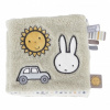 Little Dutch textilná knižka s aktivitami zajačik miffy fluffy zelená