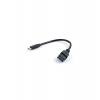 GEMBIRD CABLEXPERT Kabel USB Type-C OTG kabel, 20cm, pro tablety a smartphone (A-OTG-CMAF3-01)