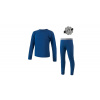 Detský merino set Sensor Merino Air tričko + spodky tmavomodré 130