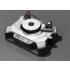 Gramofón high-end Thorens New Reference strieborná – čierna