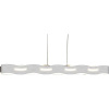 ECO-Light LED-WAVE-S-NIK LED-WAVE-S-NIK LED závesné osvetlenie LED 35 W niklová (matná), chróm; LED-WAVE-S-NIK
