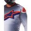 Dres SUPERTECH LIPAN, ALPINESTARS (sivá/oranžová fluo, veľ. M)