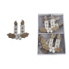 Dekorace svíčka, 6 ks D6338-01 - 5,5 x 0,5 x 5,3 cm