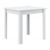 Casarredo Jedálenský stôl JULIAN 80x80 cm biela