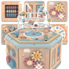 Tooky Toy Kocka s aktivitami 7v1 pastel