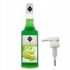 Barmanský sirup RIOBA 0.7 l BANÁN ZELENÝ + Pumpička