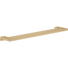 Hansgrohe AddStoris - Držiak uterákov dvojitý, dĺžka 650 mm, kefovaný bronz 41743140