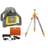 Rotační laser FKD FRE-203XR - sada s příjímačem pro zemní stroje a stativ