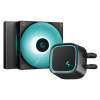 DEEPCOOL vodní chladič LE300 MARRS / pro miniITX / 120 mm fan / Marrs green LED / Intel i AMD (R-LE300-BKLNMG-G-1)