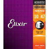 Elixír NanoWeb Phosphor Bronze 16002 Extra Light 1 (Struny Elixir NanoWeb Fosfor Bronze 10-47 Extra Light (16002))