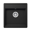 Granitový drez Schock Nemo N-100S U 510 x 490 mm nero NEMN100SUGNE
