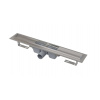 Alcadrain Odtokové žľaby Sprchový žľab 65 cm, s okrajom pre perforovaný rošt, nerezová APZ1-650