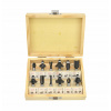 Fréza čelná, tvarová, tŕňová (prstová), valcovo-čelová, valcová AW-Tools 8 mm