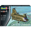 Revell CH-47D Chinook Model Set vrtuľník 03825 1:144, 104 dielov (Revell CH-47D Chinook 1:144, 11x12,6cm, Model No.: 03825)
