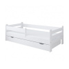 Detská posteľ RIŠKO, so zásuvkou, Biela