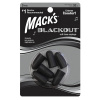 Mack's Blackout® Veľkosť balenia: 3 páry čierne štuple do uší