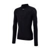 SANTINI Cyklistické tričko s dlhým rukávom - LANA - čierna