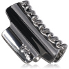 Sister's Aroma Metal Hair Clip Maxi štipec do vlasov farba Silver 1 ks