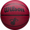Wilson Míč NBA Team Tribute Solid Miami Heat WZ4025416XB Red 5