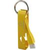Renkforce USB kábel USB 2.0 USB-A zástrčka, USB-C ® zástrčka 0.15 m žltá prívesok na kľúče, otvárač fliaš RF-6721080; RF-6721080