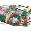 PRIME 3D Puzzle Mačiatka medzi pivonkami 1000 dielikov (22516)