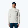 Dámska mikina The North Face 100 Glacier 1/4 Zip white dune/npf (S)