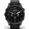 Inteligentné hodinky Garmin epix Pro (Gen 2) Sapphire - 42 mm - Titan Carbon Grey / Black Silicone Band (010-02802-15)