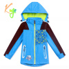 Chlapčenská softshellová bunda - KUGO QK2930, tyrkysová Farba: Tyrkysová, Veľkosť: 80