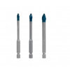 Bosch - 3-dielna súprava vrtákov do dlaždíc a obkladov 2608900595