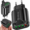 ADAPTÉR HUB ROZDEĽOVAČ NABÍJAČKA 4x USB
