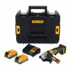 Akumulátorová uhlová brúska 125mm, 2x3.5Ah, 18V, DEWALT [DCG404S2T-QW]