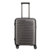 Malý kabínový škrupinový kufor do lietadla 55x40x20 40 l Travelite antracitová