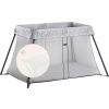 Baby Bjorn BabyBjorn Light - cestovná postieľka, set s prestieradlom | Silver
