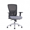 Ergonomická kancelárska stolička OfficePro Halia Mesh Farba: sivá, Opierka hlavy: bez opierky 3 farby