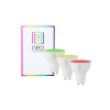 Smart sada LED žiaroviek GU10 6W RGB+CCT IMMAX NEO 07724C WiFi Tuya